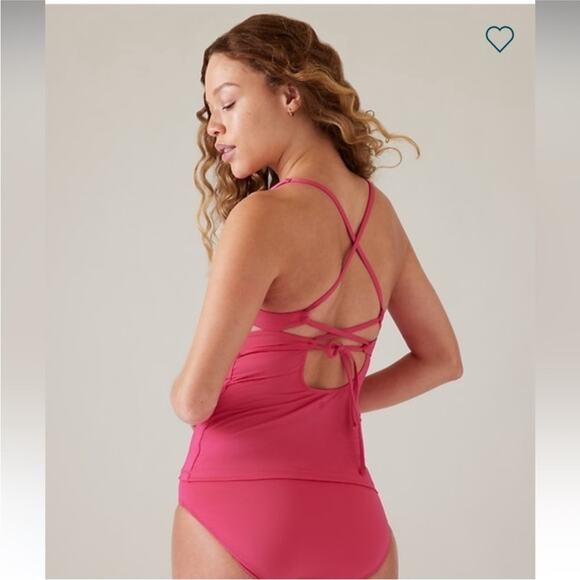 NWT Athleta Triangle Tankini Top D-DD Size Small - Picture 3 of 9